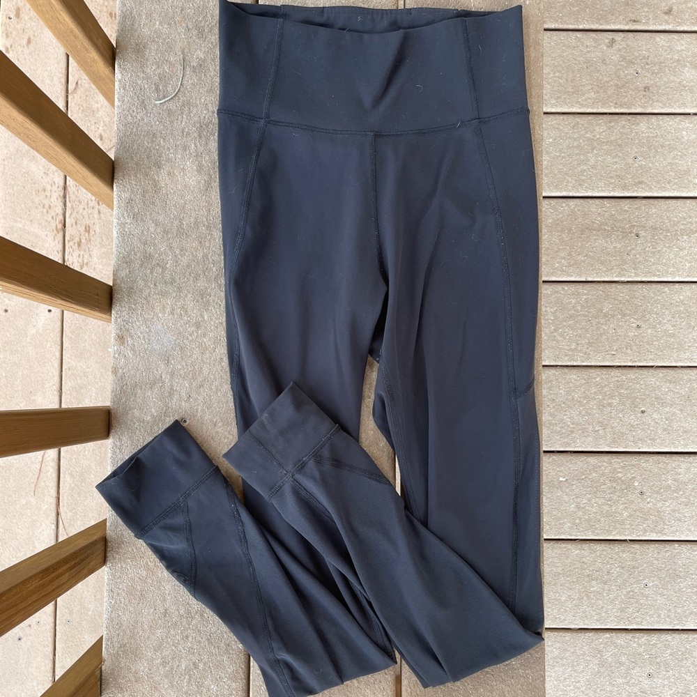 Lululemon black high waisted leggings - Picture 3 of 6